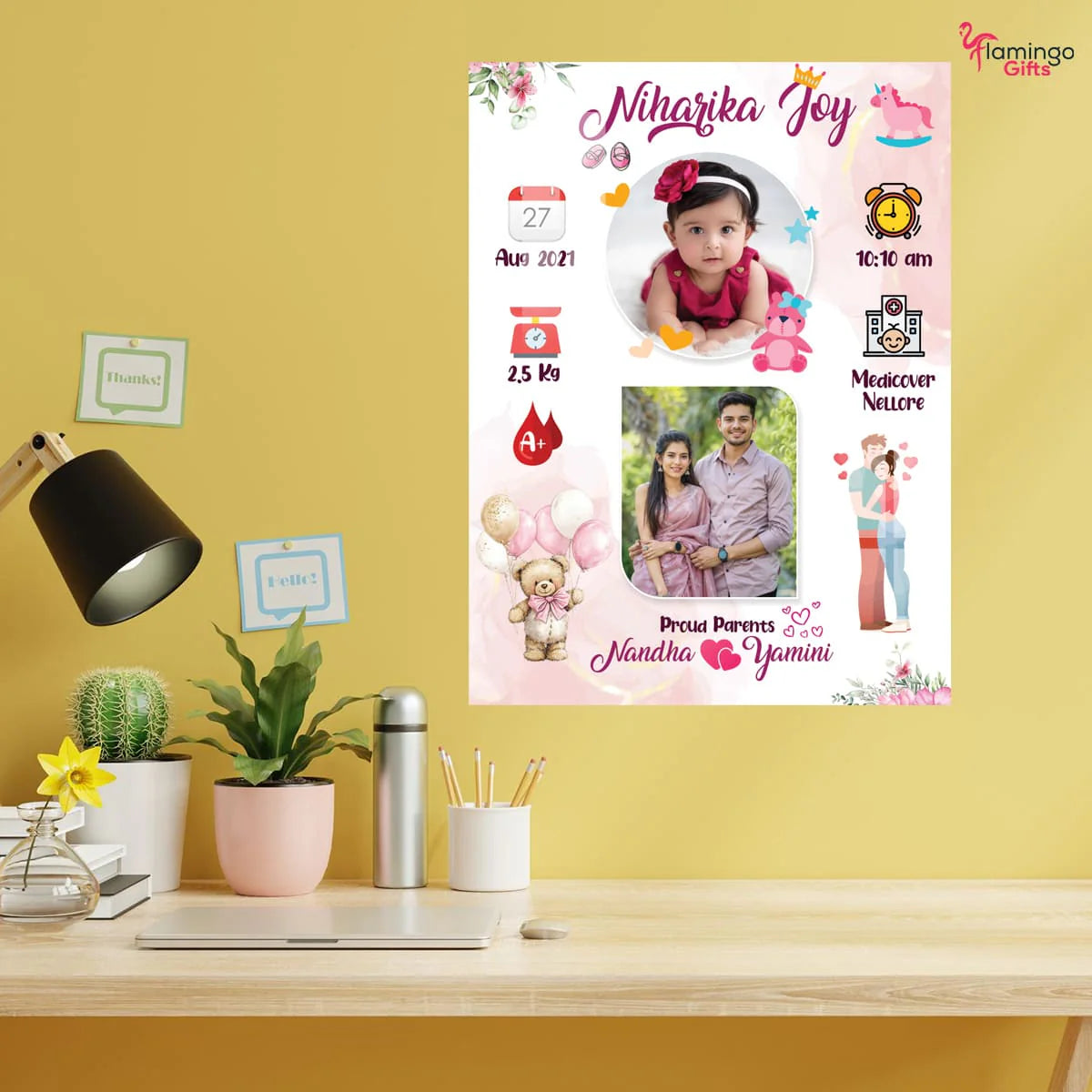 Baby Born Details Acrylic Mount