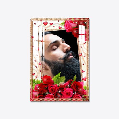 Flower Frame Acrylic Wall Photo