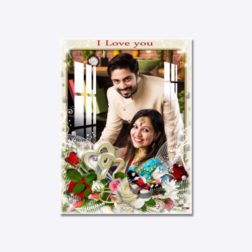 Romantic Couple Acrylic Picture Frame