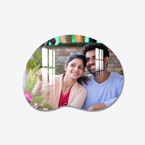 Bean Shape Landscape Acrylic Wall Photo