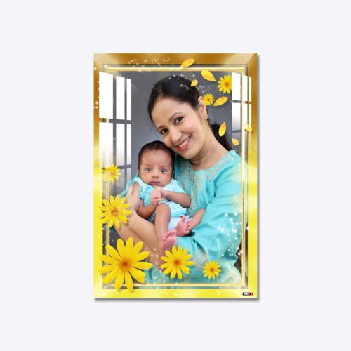 Summer Flowers Acrylic Picture Frame