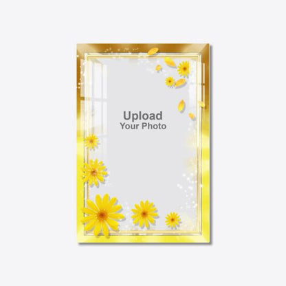 Summer Flowers Acrylic Picture Frame